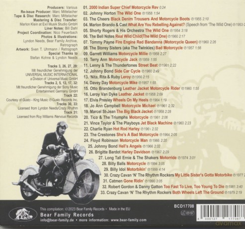 Road Hawg!: 33 Motorcycle Street Beats [CD]