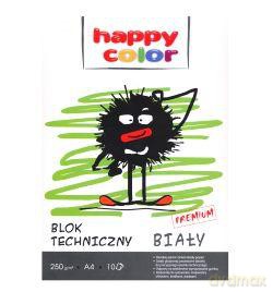 Blok Techniczny Biały A4/10 Premium