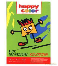 Blok Techniczny Kolorowy A4/10