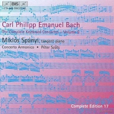 Carl Philipp Emanuel Bach: Saemtliche Cembalokonzerte Vol.9 [CD]