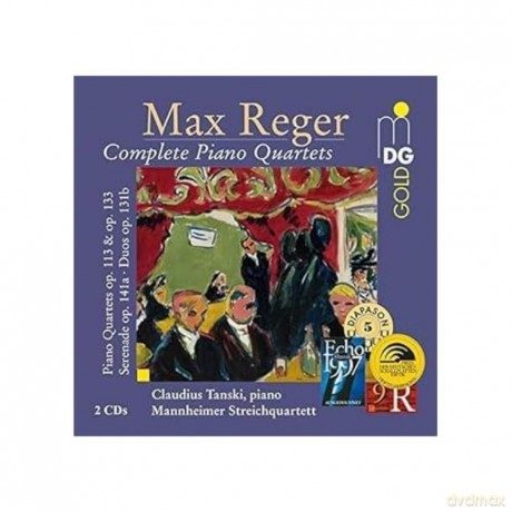 Max Reger: Saemtliche Klavierquartette [2CD]