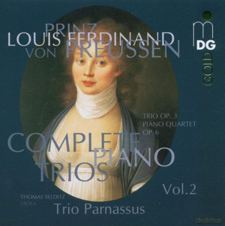 Louis Ferdinand Prinz von Preussen: Saemtliche Klaviertrios Vol.2 [CD]