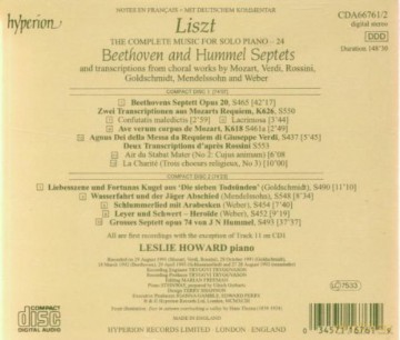 Franz Liszt: Saemtliche Klavierwerke Vol.24 [2CD]