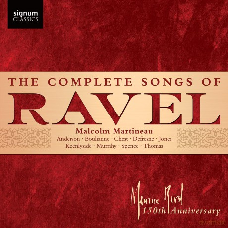 Maurice Ravel: Saemtliche Lieder - 150th Anniversary [2CD]