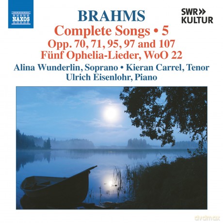 Johannes Brahms: Saemtliche Lieder Vol.5 (Naxos-Edition) [CD]