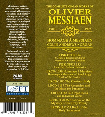 Olivier Messiaen: Saemtliche Orgelwerke [7CD]