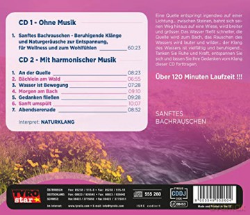 Sanftes Bachrauschen [2CD]