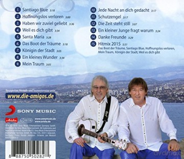 Die Amigos: Santiago Blue [CD]