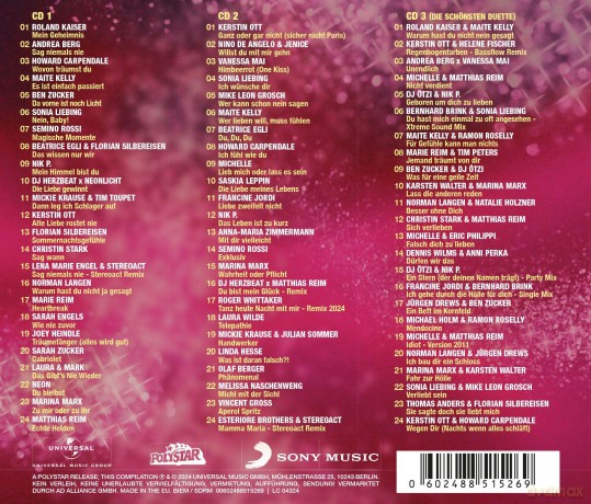 Schlager 2024 - Die Hits des Jahres [3CD]