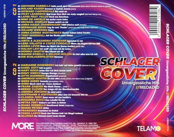 Schlager Cover: Unvergessliche Hits RELOADED [2CD]