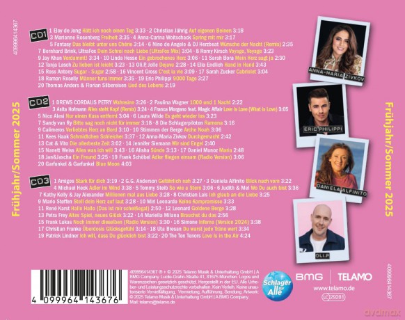 Schlager fur alle: Fruhjahr/Sommer 2025 [3CD]