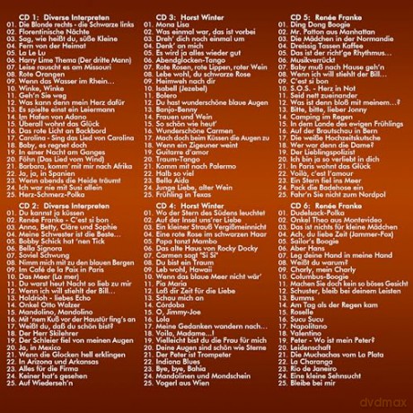 Schlagerlegenden der 50er Jahre: 150 Originalaufnahmen [6CD]