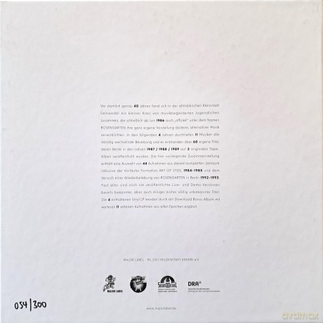 Rosengarten: Schwarze Wolken (1986-1993) (Limited Numbered Edition Box) [4xWinyl]