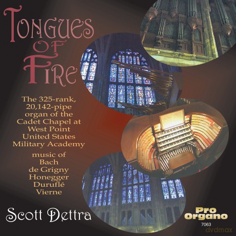 Scott Dettra - Tongues of Fire [CD]