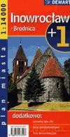 Brodnica. Plan Miasta 1:11 000 + Inowrocław