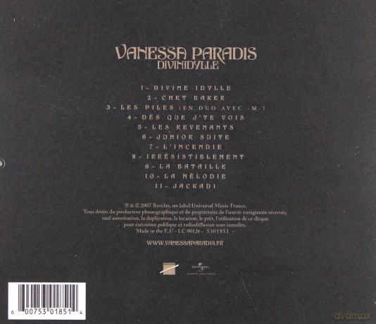 Vanessa Paradis: Divinidylle [CD]