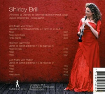 Shirley Brill spielt Klarinettenkonzerte [CD]