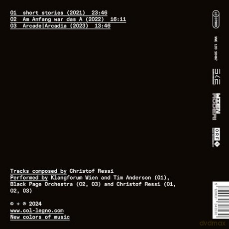 Christof Ressi: Short Stories [CD]