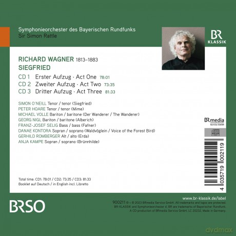 Richard Wagner: Siegfried [3CD]