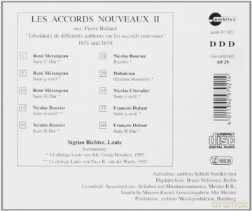 Sigrun Richter - Les Accords Nouveaux II [CD]