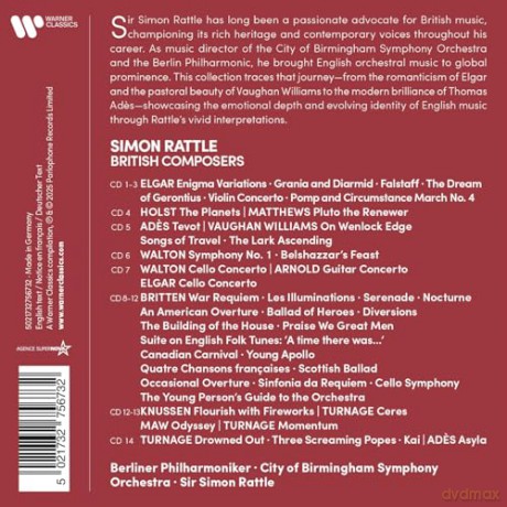 Simon Rattle - British Composers [14CD]