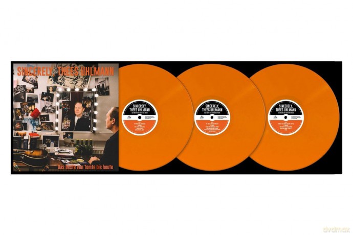 Thees Uhlmann: Sincerely, Thees Uhlmann! Das Beste von Tomte bis heute (Orange) [3xWinyl]