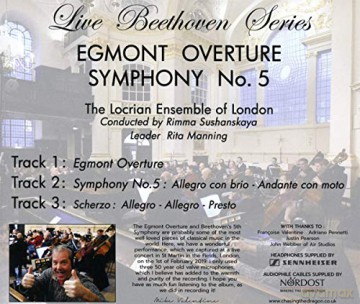 Sinfonie 5,Egmonz Overture [CD]
