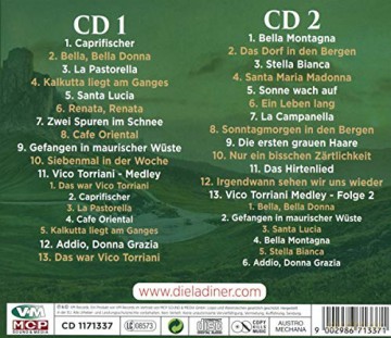 Die Ladiner: Singen die 20 erfolgreichsten Lieder von Vico Torriani [2CD]