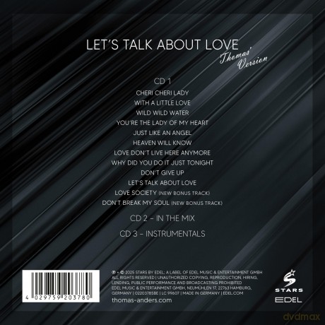 Thomas Anders: Sings Modern Talking: Let's Talk About Love [3CD]