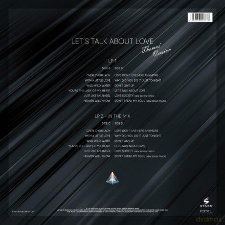 Thomas Anders: Sings Modern Talking: Let's Talk About Love [2xWinyl]