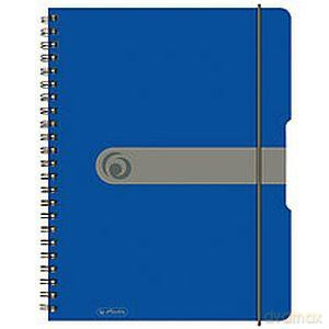 Brulion A4/80 Kartek W Kratkę Na Spirali Pp Easy Organize Niebieski