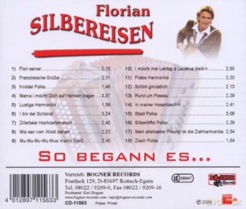Florian Silbereisen: So begann es... [CD]