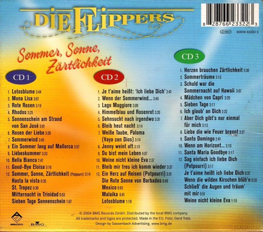 Flippers: Sommer, Sonne, Zaertlichkeit [3CD]