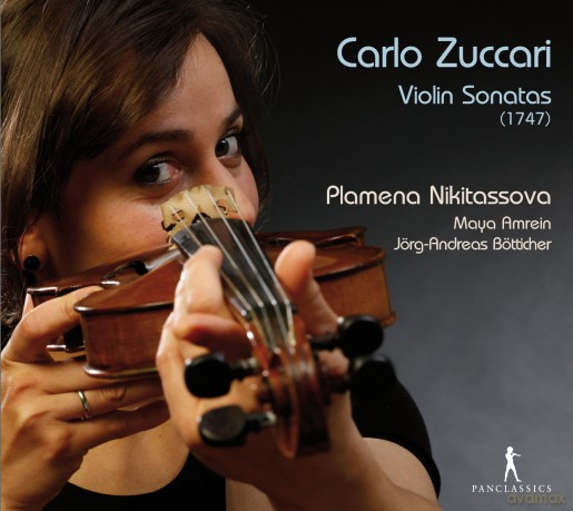 Carlo Zuccari: Sonate a Violino e Basso o Cembalo op.1 (Mailand 1747) [CD]