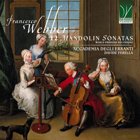 Francesco Webber: Sonaten fur Mandoline Nr.1-12 [CD]