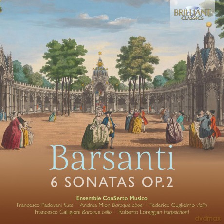 Francesco Barsanti: Sonaten op.2 Nr.1-6 [CD]