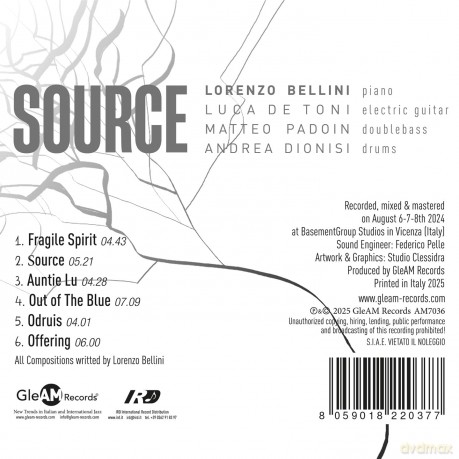 Lorenzo Bellini: Source [CD]