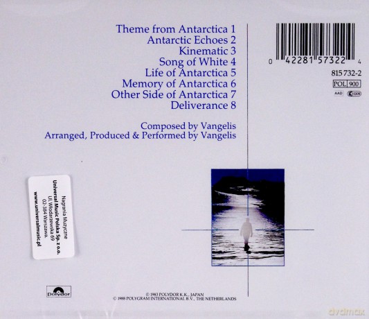 Vangelis: Antarctica Soundtrack [CD]