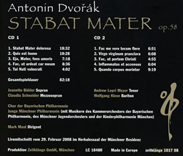 Antonin Dvorak: Stabat Mater op.58 [2CD]