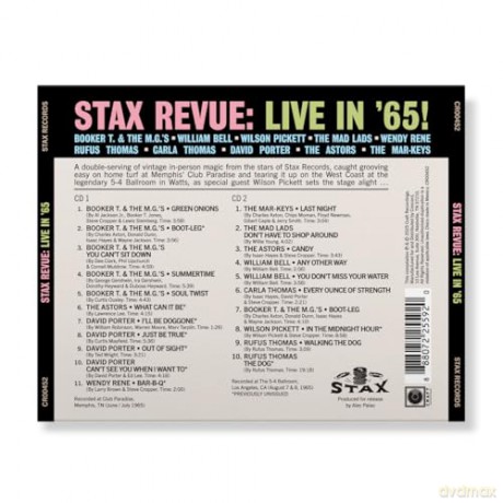 Stax Revue: Live In '65! [2CD]