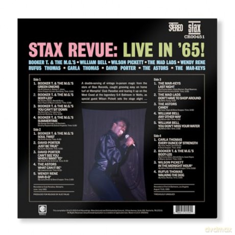 Stax Revue: Live In '65! (remastered) [2xWinyl]