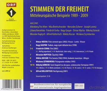 Stimmen der Freiheit [CD]