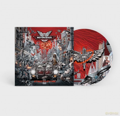 Motorjesus: Streets Of Fire (Limited Reaper) (Picture) [Winyl]