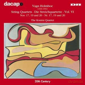 Vagn Holmboe: Streichquartette Nr.17,19,20 [CD]