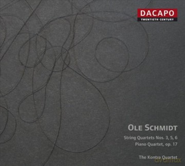 Ole Schmidt: Streichquartette Nr.3,5,6 [CD]