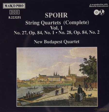 Louis Spohr: Streichquartette Vol.1 [CD]