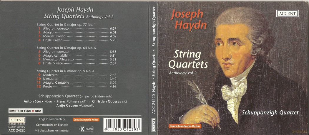 Joseph Haydn: Streichquartette Vol.2 [CD]