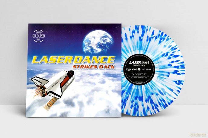 Laserdance: Strikes Back (Limited) (Clear W/ Blue Splatter) [Winyl]