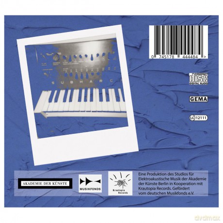 Manfred Miersch: Subharmonisch (8 Stucke fur Mixtur-Trautonium, Subharchord und Var-Q-Lator) [CD]