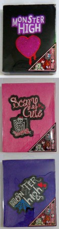 Brulion A5/96 Kartek Włochacz Monster High